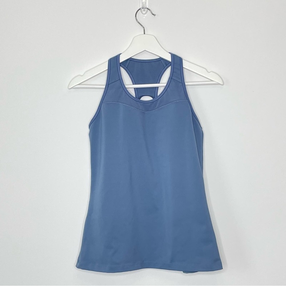 ATHLETA | Spiral Support Tank | Blue-gray | S - Picture 3 of 5